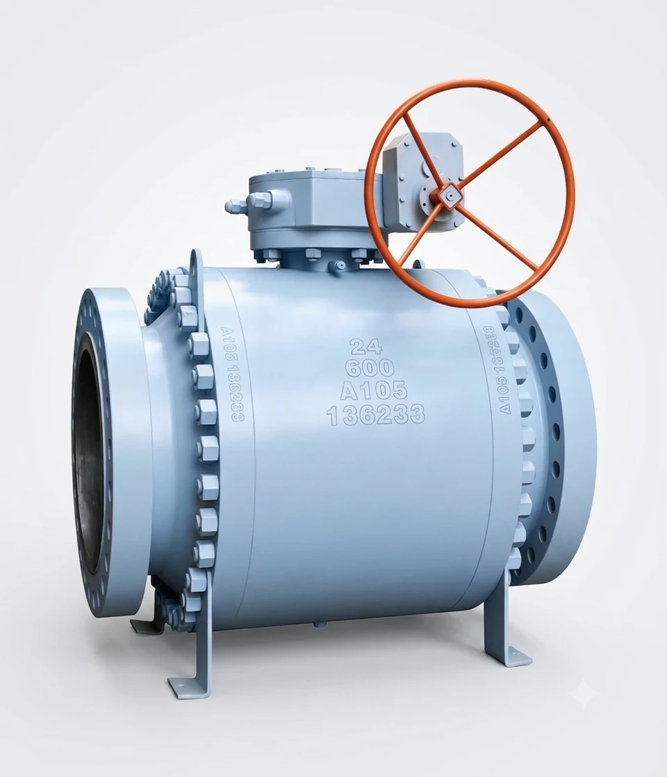 Trunnion mounted fixed ball valve product image