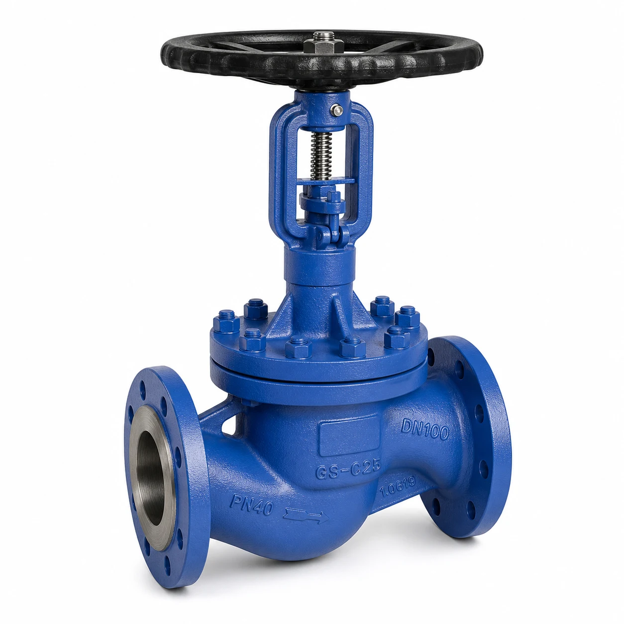 long type bellow seal globe valve vc68 alternative view Long type bellow seal globe valve VC68 alternative view